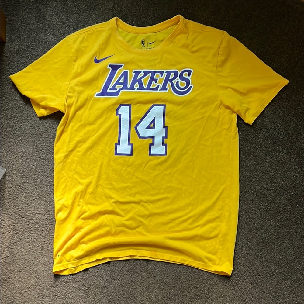 Nike Men's Yellow Lakers T-Shirt